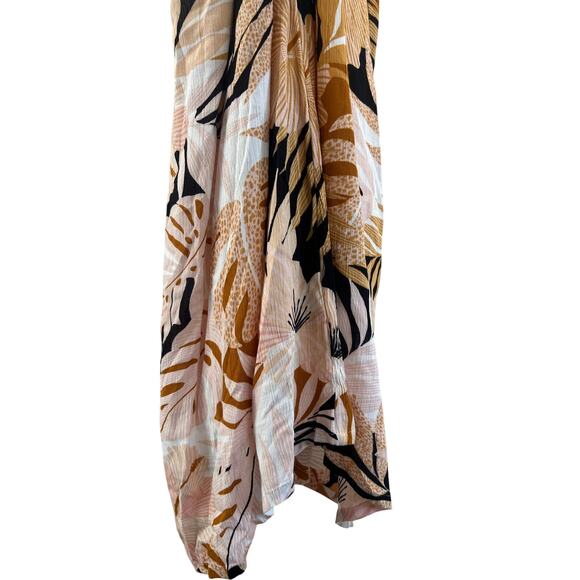 NWT Volcom Vintage Printed Maxi Dress XXL Beach Boho Vacation Resort Casual - Picture 13 of 16